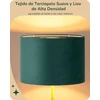 EDISHINE retro grindinis LED šviestuvas su žaliu aksominiu gaubtu, E27, 145 cm, EDISHINE-016