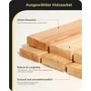 EDISHINE stalinė LED lempa, 6 W, jutiklinis valdymas, reguliuojamas apšvietimas, juoda–medžio, DHLTL02H