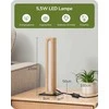 EDISHINE stalinė LED lempa, juoda ir medžio spalvos, 5,5 W, reguliuojama šviesa, DHLTL02F
