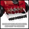 Einhell GC-SA 1231/1 lawn scarifier 1200 W 28 L Juodas, Raudona