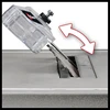 Einhell stalinė diskinė pjūklas 1200 W, pjovimo aukštis 45 mm, disko skersmuo 210 mm, TC-TS 8