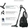 Electrolux dulkių siurblys su maišeliu Pure D8.2, 3,5 l, 57 dB, PD82-Žalias