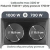 Elektrinė krosnelė Profi Cook ProfiCook mini orkaitė 32 l, 3200 W su konvekcija, iešmu ir kaitvietėmis PC-KK 1302