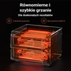 Elektrinė krosnelė Wiltec dviejų aukštų elektrinė picų krosnelė 3000 W su kordierito akmeniu, 61999