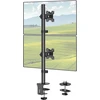 ELIVED vertikalus laikiklis 2 monitoriams 13–32 col., VESA, iki 8kg, EV4012