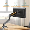 ELIVED vieno monitoriaus laikiklis 13–32 col., VESA 75 × 75 / 100 × 100 mm, EV004