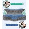 Elviros CPAP pagalvė iš atminties putų, reguliuojamo aukščio FEL10104DGWH004