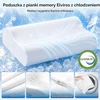Elviros ergonominė kaklo pagalvė iš atminties putų, reguliuojamo aukščio, 10501WHWH004