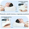 Elviros ergonominė kaklo pagalvė iš atminties putų, reguliuojamo aukščio, 10501WHWH004