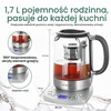 Emerio automatinis stiklinis arbatos virdulys 1,7 l, 2200 W WK-122248