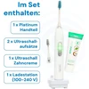 Emmi-dent ultragarsinis dantų šepetėlis Metallic Baltas su įkrovimo stotele 60020178