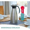 Emsa termoąsotis Soft Grip 1 l, nerūdijančiojo plieno, juodas/sidabrinis, 508932