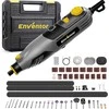 Enventor 130 W daugiafunkcis mini rotacinis įrankis, 6 greičiai, 206 priedai, DM-130 l