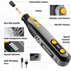 Enventor akumuliatorinis daugiafunkcis mini suktuvas 8 V, 5 greičiai, 30000 aps./min., USB įkrovimas, Q0M-DC-8M