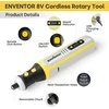 Enventor daugiafunkcis akumuliatorinis mini įrankis, 8 V, 64 W, 5 greičiai, 80 priedų, USB įkrovimas
