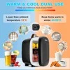 Enventor mini šaldytuvas 4 l, termoelektrinė nešiojama šaldyklė ir šildytuvas, juodas, AC/12 V, MFA-5 l-G1