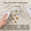 Enyhom grindų kilimas 160 × 230 cm, poliesteris, geometrinis, bežinės spalvos, neslystantis