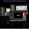 EPOMAKER Ajazz AK820 Pro belaidė 75% mechaninė žaidimų klaviatūra su TFT ekranu, RGB, BT 5.1/2.4 GHz, USB-C, balta–violetinė