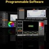 EPOMAKER Ajazz AK820 Pro bevielė mechaninė klaviatūra, RGB, TFT ekranas, pilka