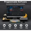 Epomaker AK820 V2 belaidė mechaninė klaviatūra 75% su RGB, 2.4 GHz, Bluetooth, Hot-Swap