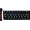 EPOMAKER AULA WIN68 HE 65% laidinė magnetinė žaidimų klaviatūra, RGB, Halla efekto jungikliai, juoda