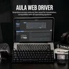 EPOMAKER AULA WIN68 HE 65% laidinė magnetinė žaidimų klaviatūra, RGB, Halla efekto jungikliai, juoda