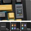 EPOMAKER belaidė mechaninė klaviatūra su RGB apšvietimu, 75 %, 5000 mAh, ekranas EA75 MAX