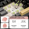 Epomaker EA75 MAX belaidė mechaninė klaviatūra su RGB ekranu, Hot-Swap, 75%, US išdėstymas