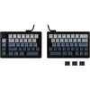 EPOMAKER ergonominė belaidė mechaninė klaviatūra Split70 su RGB, QMK/VIA, 71 klavišu ir PBT klavišais