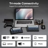 EPOMAKER ergonominė belaidė mechaninė klaviatūra Split70 su RGB, QMK/VIA, 71 klavišu ir PBT klavišais