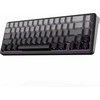 EPOMAKER F65 65% mechaninė tri-režimo RGB klaviatūra, juoda