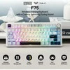 EPOMAKER F75 belaidė mechaninė žaidimų klaviatūra 75% su RGB ir garso ratuku