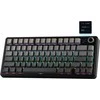 EPOMAKER F75 MAX belaidė mechaninė žaidimų klaviatūra 75% su TFT ekranu, US QWERTY, juoda