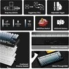 EPOMAKER G84 HE belaidė 75% magnetinė mechaninė žaidimų klaviatūra, RGB, 8000 mAh