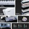 EPOMAKER Galaxy100 belaidė mechaninė žaidimų klaviatūra 1800 ANSI, RGB, 8000 mAh