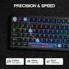 EPOMAKER HE80 laidinė žaidimų klaviatūra 75% Hall Effect, RGB, PBT, juoda