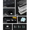 EPOMAKER mechaninė belaidė klaviatūra TH99, 3 režimų, 8000 mAh baterija, RGB, 102 klavišai