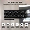 EPOMAKER mechaninė belaidė žaidimų klaviatūra, 65 % aliuminio korpusas, QMK/VIA palaikymas, RGB, P65