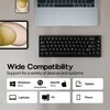 EPOMAKER mechaninė belaidė žaidimų klaviatūra, 65 % aliuminio korpusas, QMK/VIA palaikymas, RGB, P65