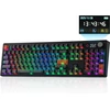 EPOMAKER mechaninė klaviatūra TH108 V2 PRO su ekranu, 10000 mAh, RGB, BT/2.4 GHz, PBT