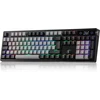 Epomaker pilno dydžio belaidė mechaninė klaviatūra su RGB, ekranėliu ir vokišku ISO-DE QWERTZ išdėstymu