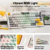 Epomaker TH80 V2 belaidė mechaninė žaidimų klaviatūra 75% RGB 8000 mAh Hot-Swap PBT