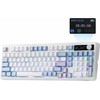EPOMAKER TH99 PRO 96% belaidė mechaninė žaidimų klaviatūra, RGB, 2.4 GHz/BT/USB-C, 10000 mAh