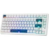 EPOMAKER žaidimų klaviatūra laidinė 75% Hall efektas 8000 Hz RGB HE80