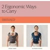 Ergobaby Embrace ergonominė nešioklė naujagimiams 3,2–11,3kg, Oxford Mėlyna, BCEMAOXBLU