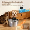 ETACCU belaidis vandens fontanas katėms ir mažiems šunims, 3,2 l, 5000 mAh, PF03