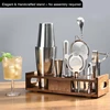 Etens baro įrankių rinkinys kokteiliams, 15 dalių, 800 ml purtyklė, 22079842