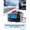 Etrogo automobilinių akumuliatorių įkroviklis 12 V/24 V 250 W 10 A ET 866 Noire