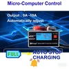 Etrogo automobilinių akumuliatorių įkroviklis 12 V/24 V 250 W 10 A ET 866 Noire