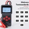 Etrogo automobilio akumuliatoriaus testeris 12 V ir 24 V, 40–2000 CCA